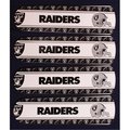 Lightitup NFL Oakland Raiders Football 42 In. Ceiling Fan Blades Only LI2543844